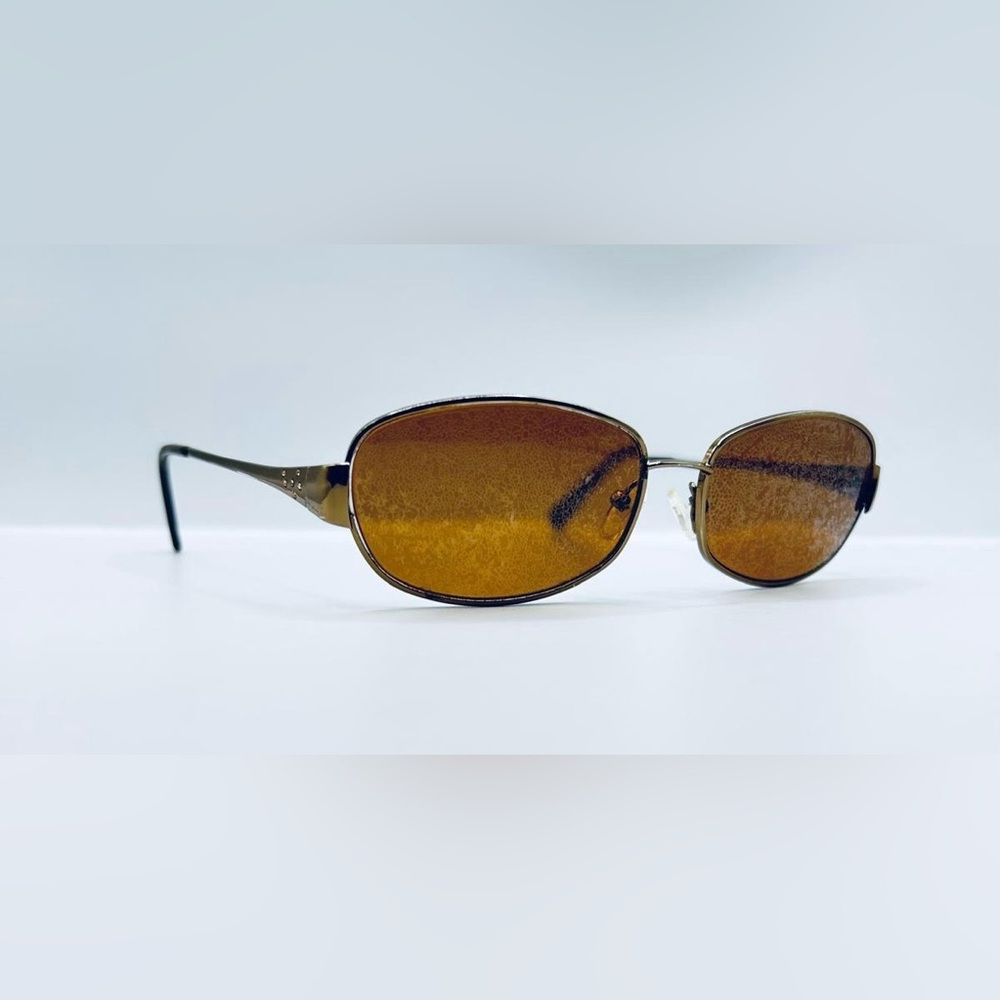 Aztec AZ1016 Brown Oval Sunglasses Frames Only